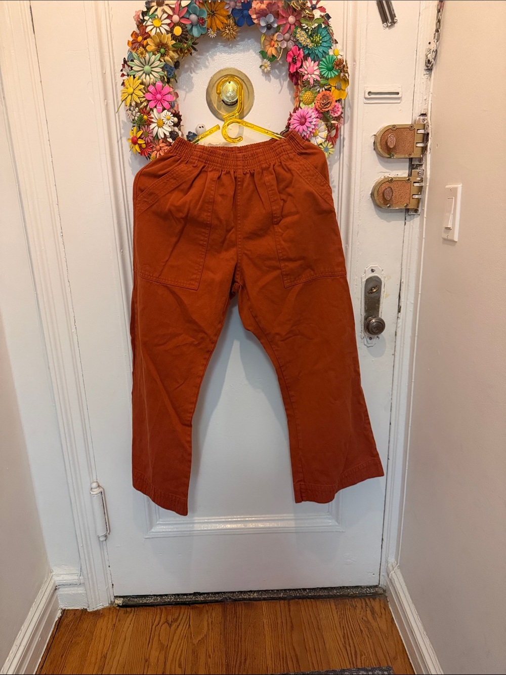 Big Bud Press Rust Orange Action Pants XS